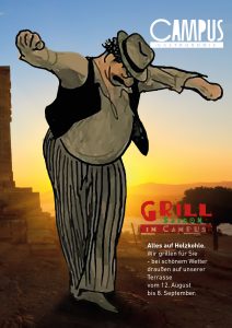 Grillsaison im Campus