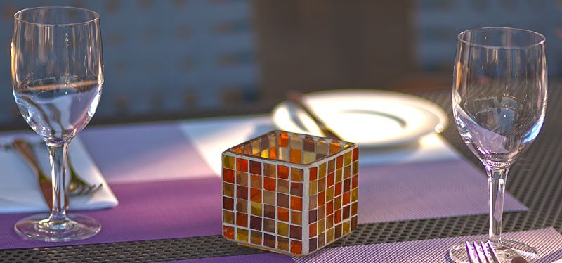 Terrasse Im Restaurant Campus Ludwigsburg