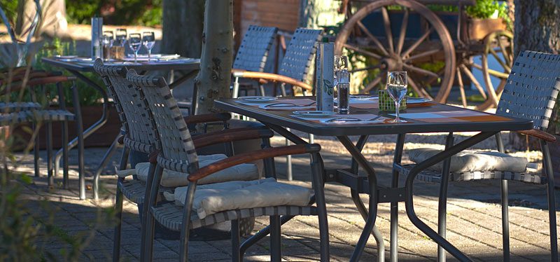 Terrasse Im Restaurant Campus in Ludwigsburg