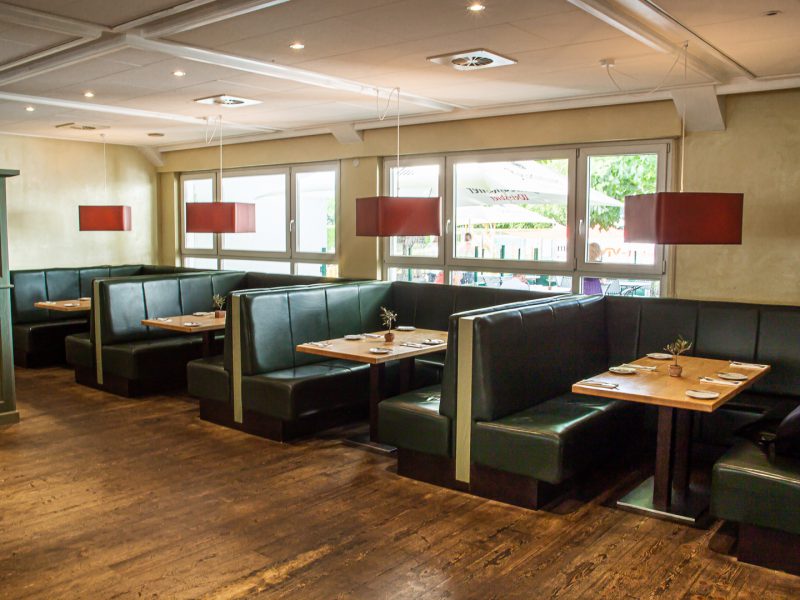 Sitznischen Im Restaurant Campus in Ludwigsburg