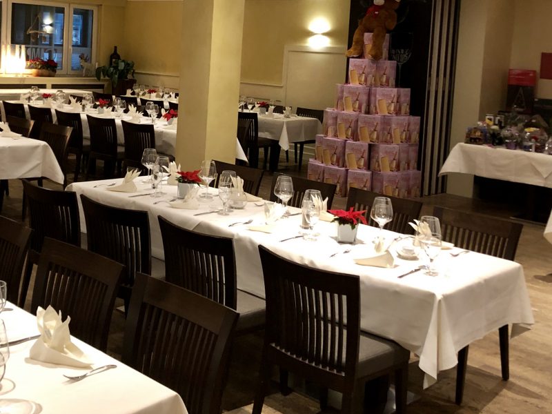 Weihnachten Feier Im Restaurant Campus in Ludwigsburg