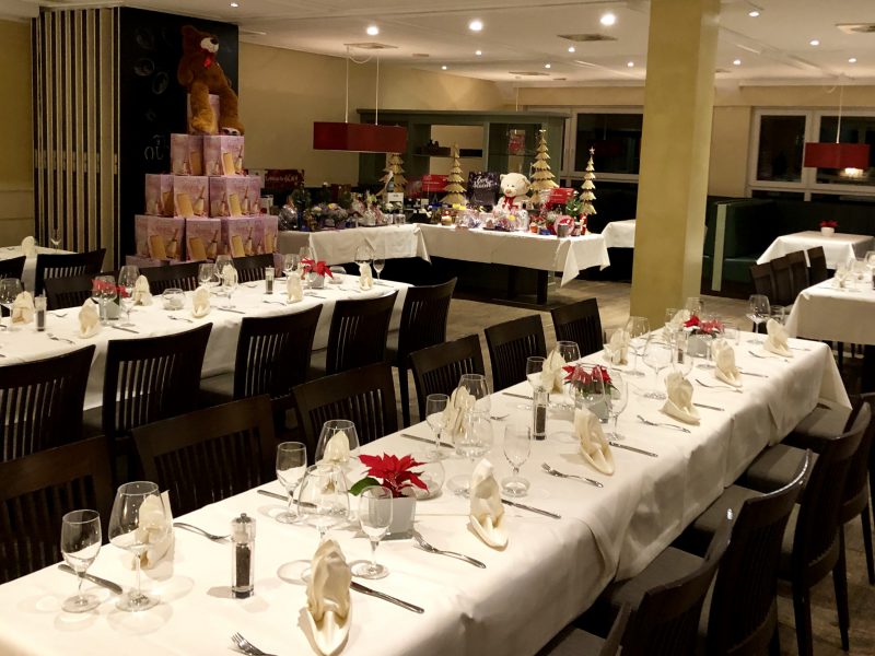 Weihnachten Feier Im Restaurant Campus in Ludwigsburg