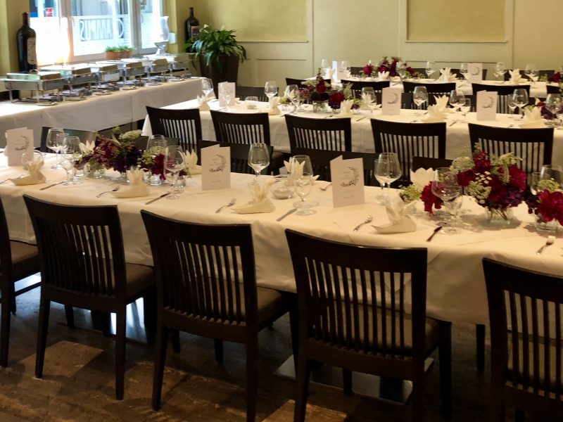 Feier Im Restaurant Campus in Ludwigsburg