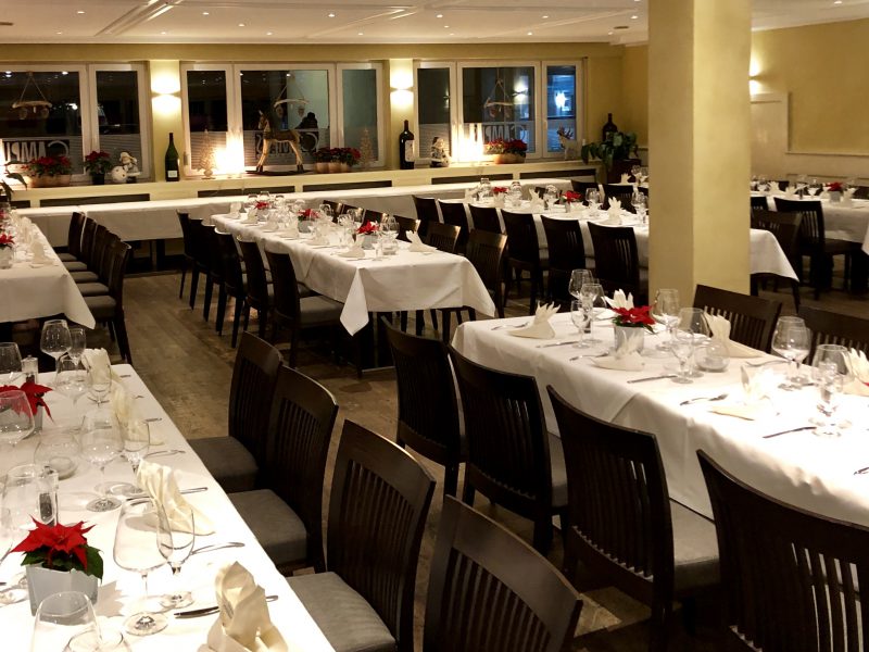 Weihnachten Feier Im Restaurant Campus in Ludwigsburg