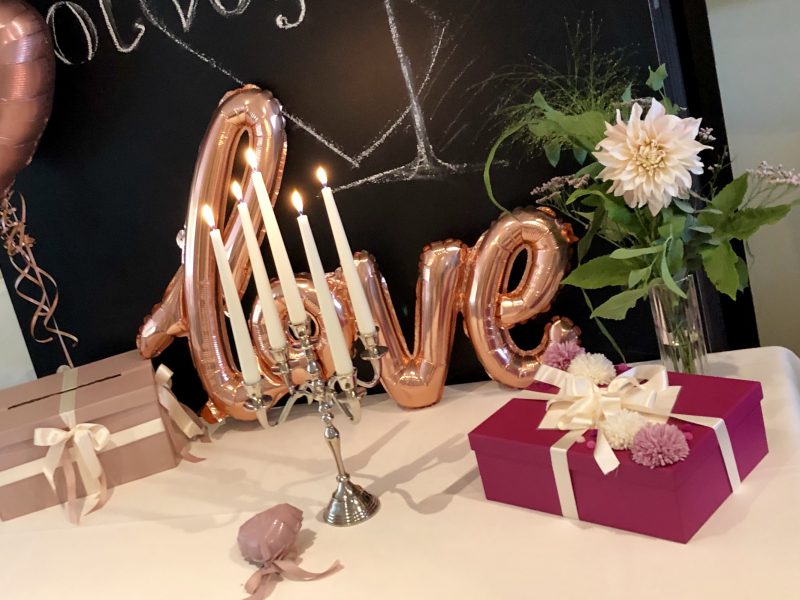 Gabentisch Hochzeitsfeier Im Restaurant Campus in Ludwigsburg