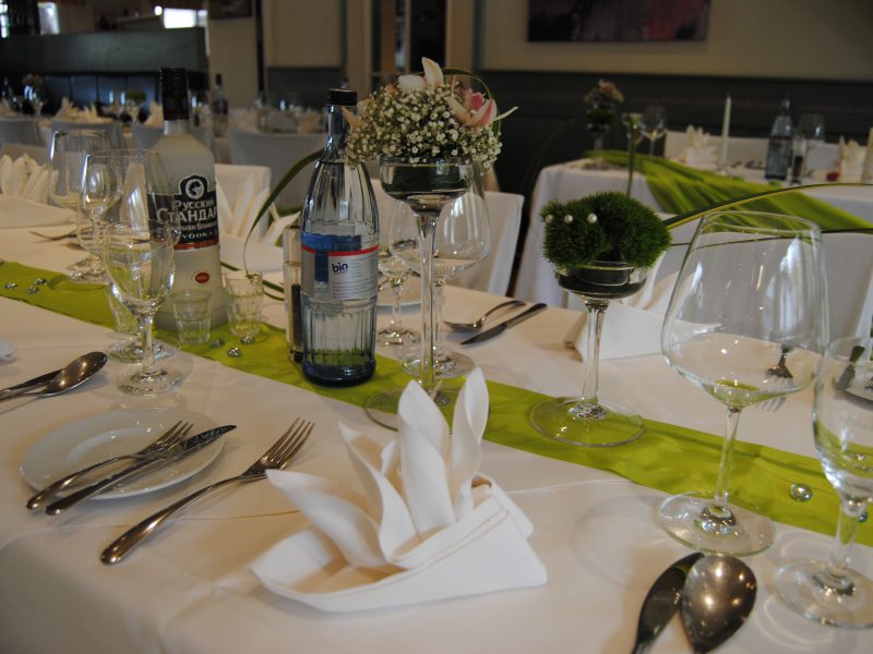 Hochzeitsfeier Im Restaurant Campus in Ludwigsburg